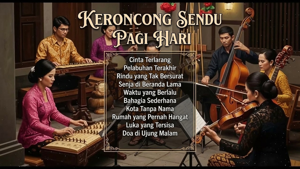 Musik Keroncong Syahdu Nonstop – Nostalgia, Tenang & Menyentuh Hati | Cover Yolan Ichis