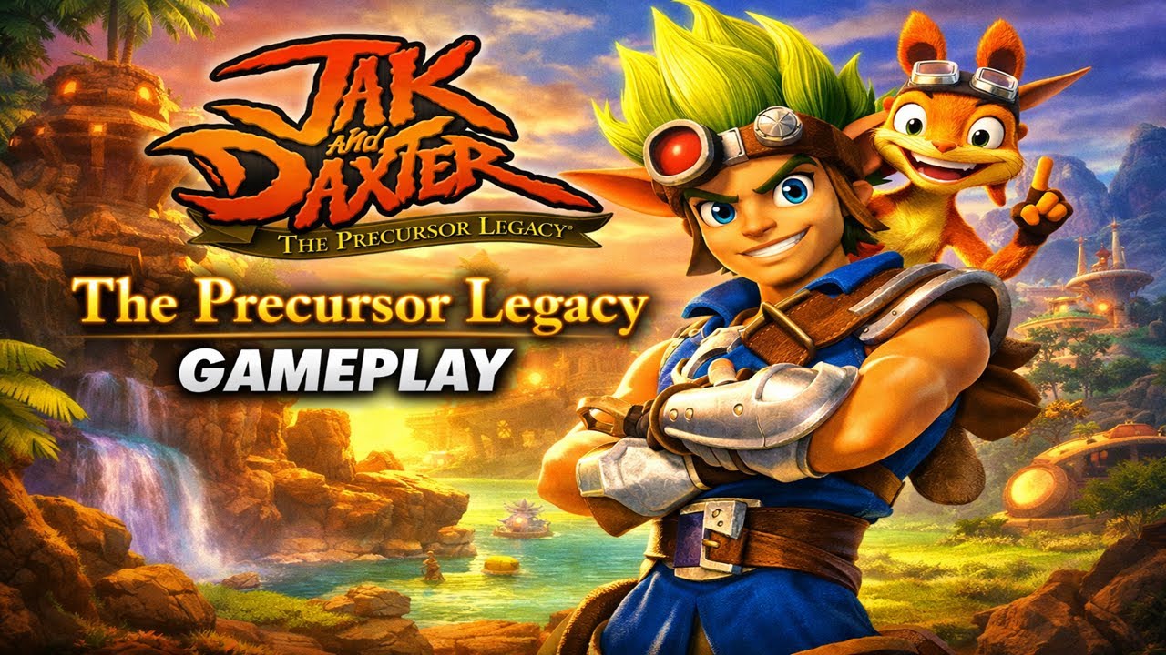 Jak and Daxter: The Precursor Legacy - No Commentary Gameplay