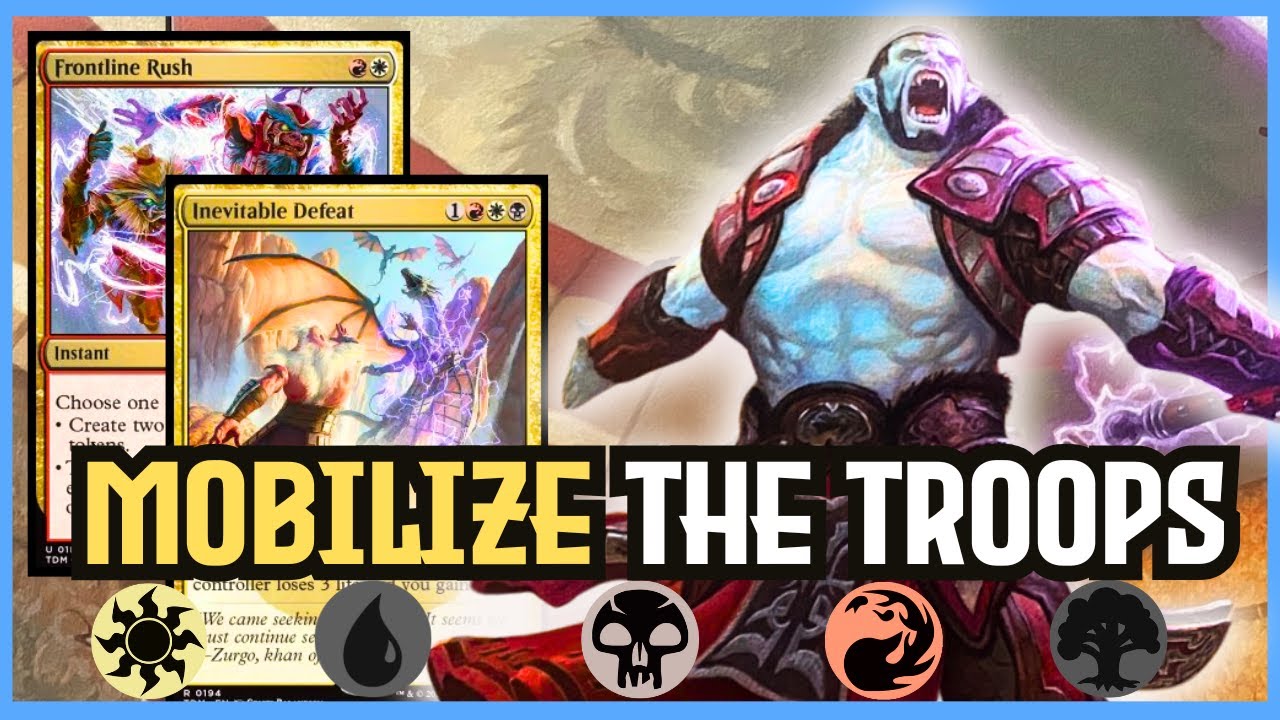 🔴⚪⚫Mardu Mobilize Gets SCARY FAST! | MTG Arena Standard Tarkir Dragonstorm