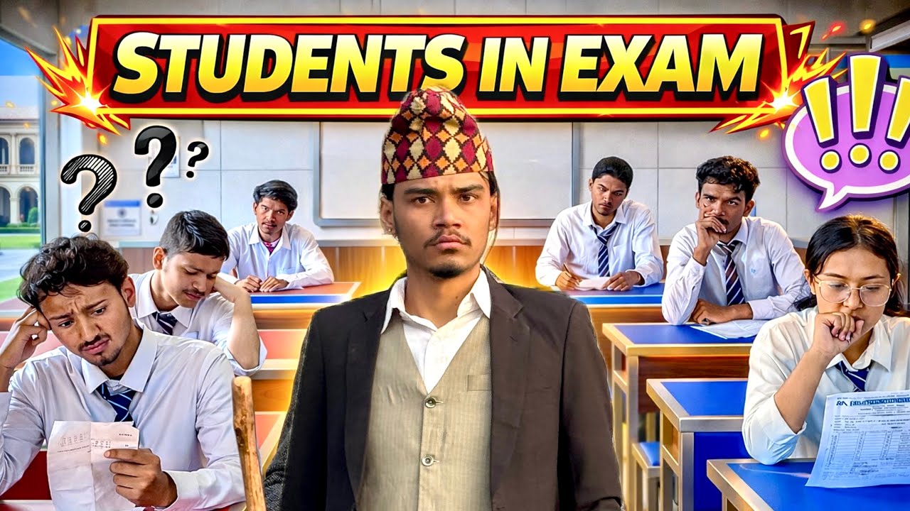 Students In Exam || Comedy Video || OGWOOD