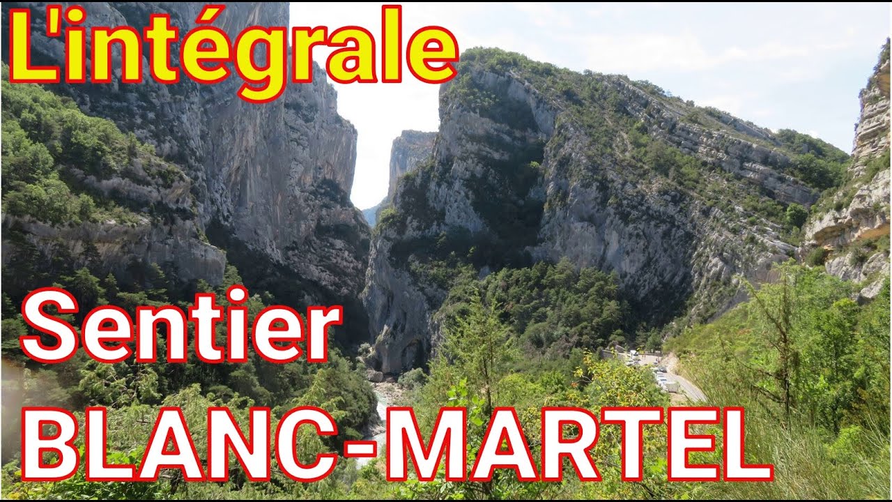 Sentier Blanc-Martel. L'intégrale ! La Palud-sur-Verdon #gorgesduverdon #sentierblancmartel