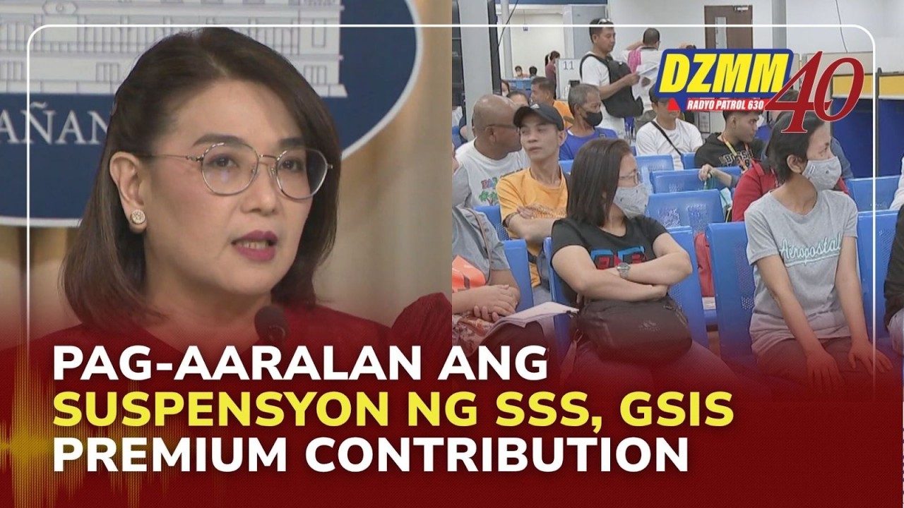 Palace open to review calls to suspend SSS, GSIS premium contributions | (15 April 2026)