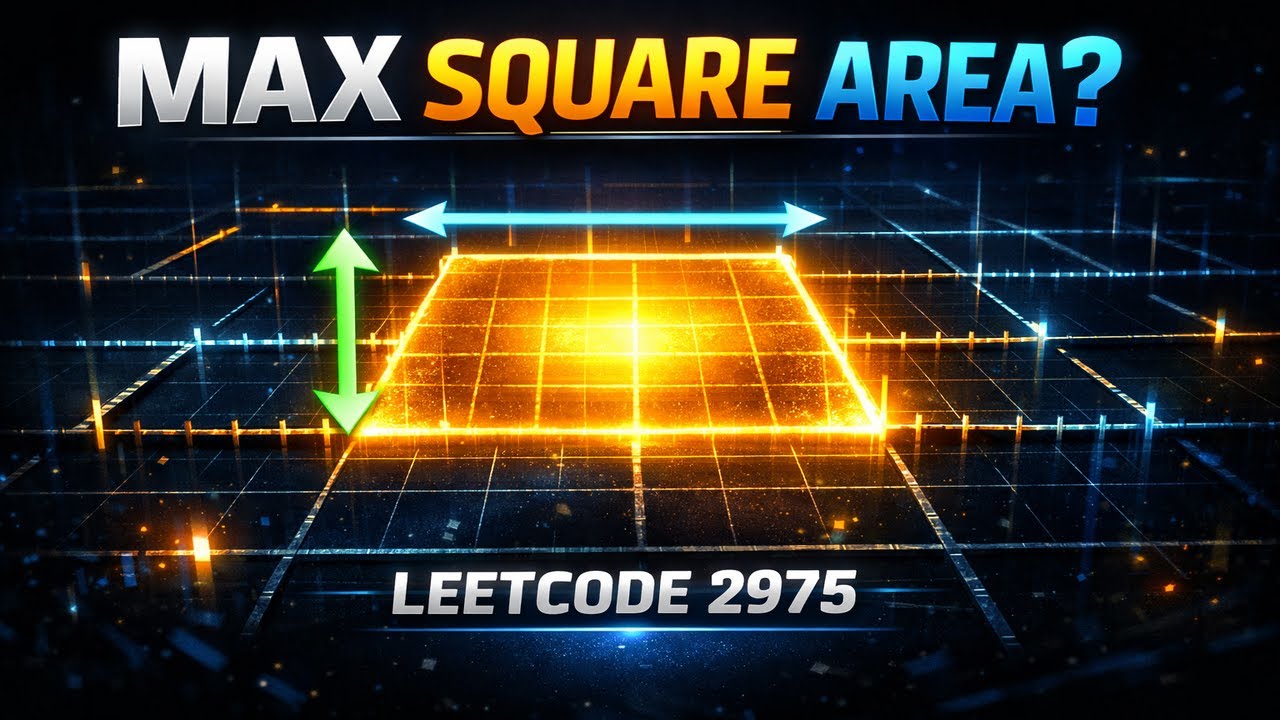Разбор Leetcode 2975 | Максимальная площадь за счет удаления забора