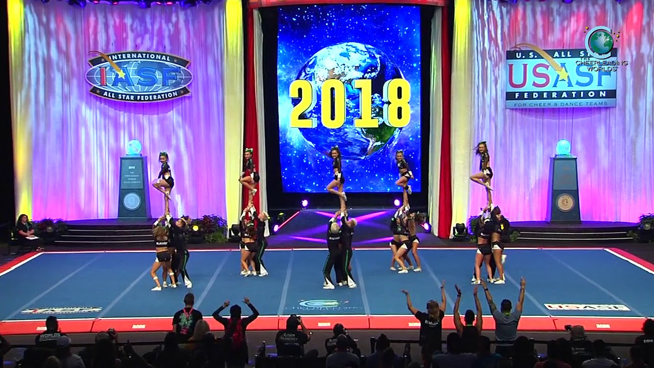 CheerForce San Diego - Blackout [2018 Senior Small Coed Semis]