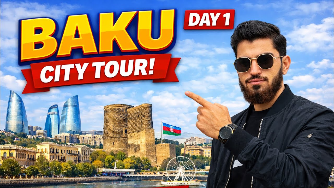 First Day in Baku Azerbaijan 🇦🇿 || Azerbaijan Tour || Azherbaijan places to visit 