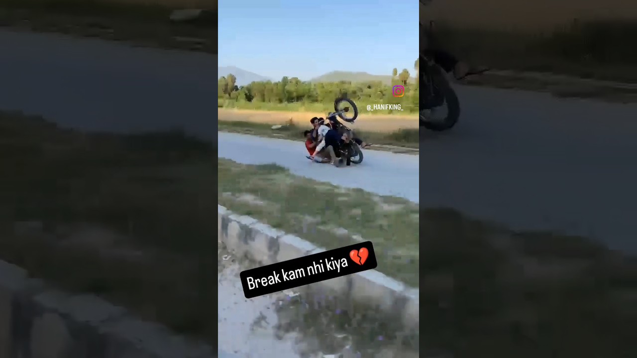 ||Bad Accident😭😭||One Wheeling||#ytshorts#stunt#cg125#viral
