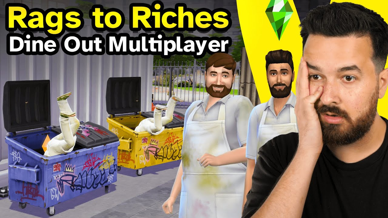 We tried to earn money from a food truck! Dine Out Multiplayer (Part 1)