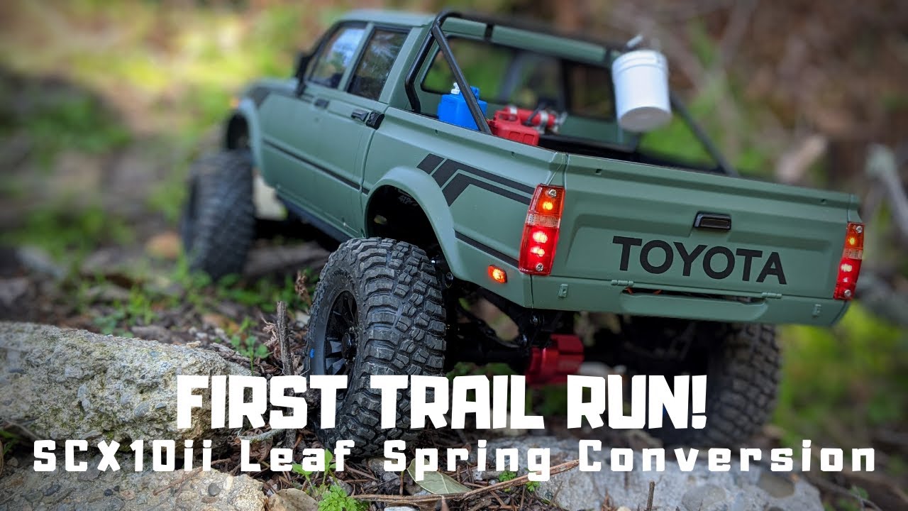 How does it perform?! Trail Running my SCX10ii Leaf Spring Conversion (Pt. 3)