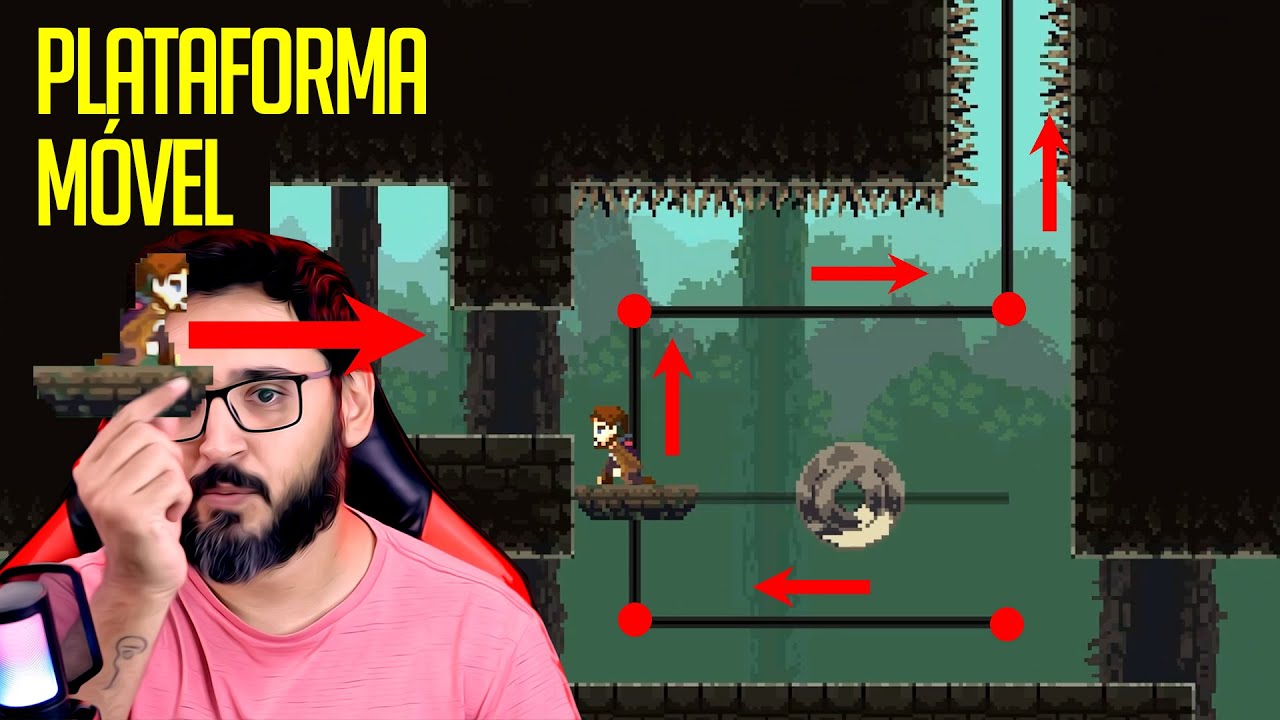 Como FAZER a PLATAFORMA MÓVEL - Desenvolvimento de Jogos