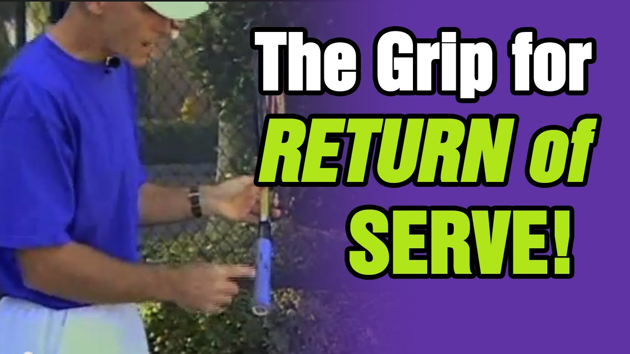 Tennis - The Grip For Return Of Serve | Tom Avery Tennis 239.592.5920
