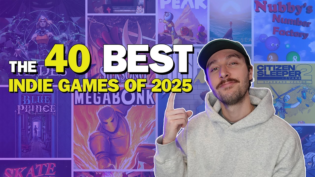 40 обязательных к прохождению инди-игр, вышедших в 2025 году.