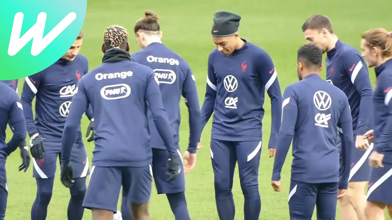 Mbappe, Griezmann, Pogba and France arrive in Sarajevo | France vs Bosnia & H | 2022 WCQ | 2020/21