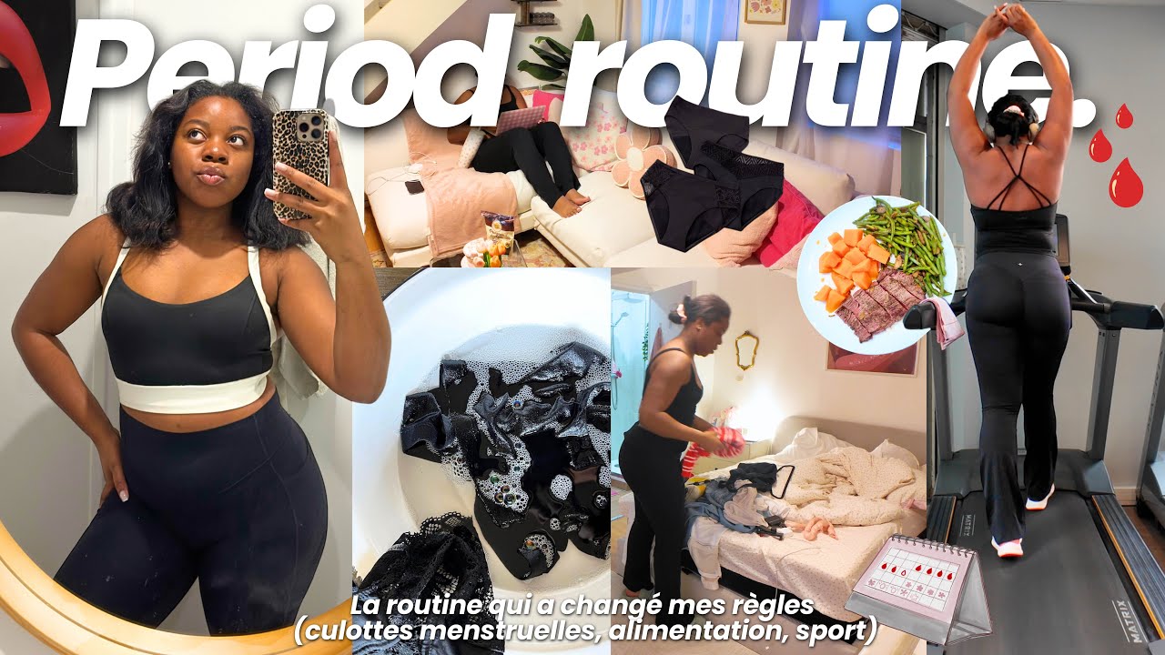 LA ROUTINE QUI A CHANG&Eacute; MES R&Egrave;GLES 🩸☁️🧖🏽&zwj;♀️ (culottes menstruelles + astuces)