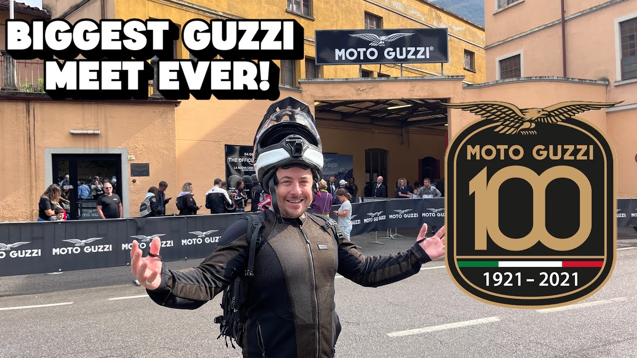 Inside the Moto Guzzi Museum + Huge Guzzi Rally at Lake Como!
