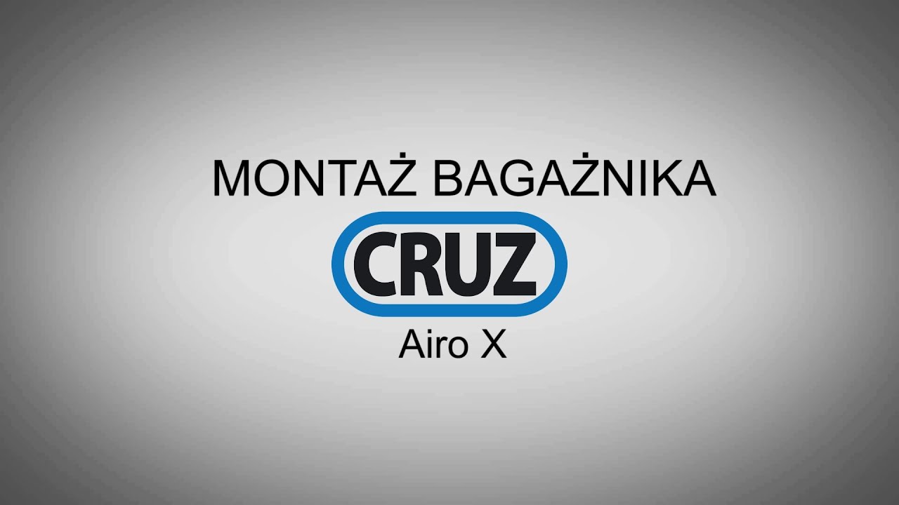Montaż bagażnika dachowego Cruz Airo X