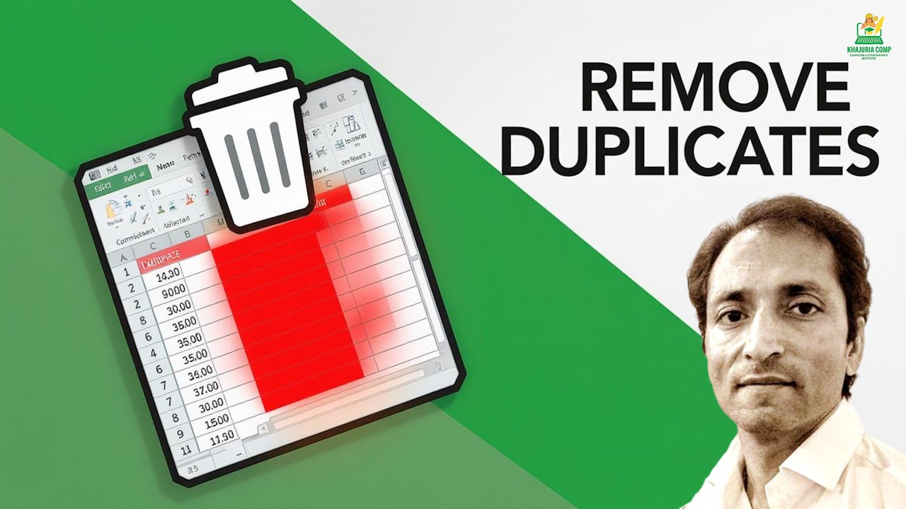 REMOVE DUPLICATES in MS-Excel