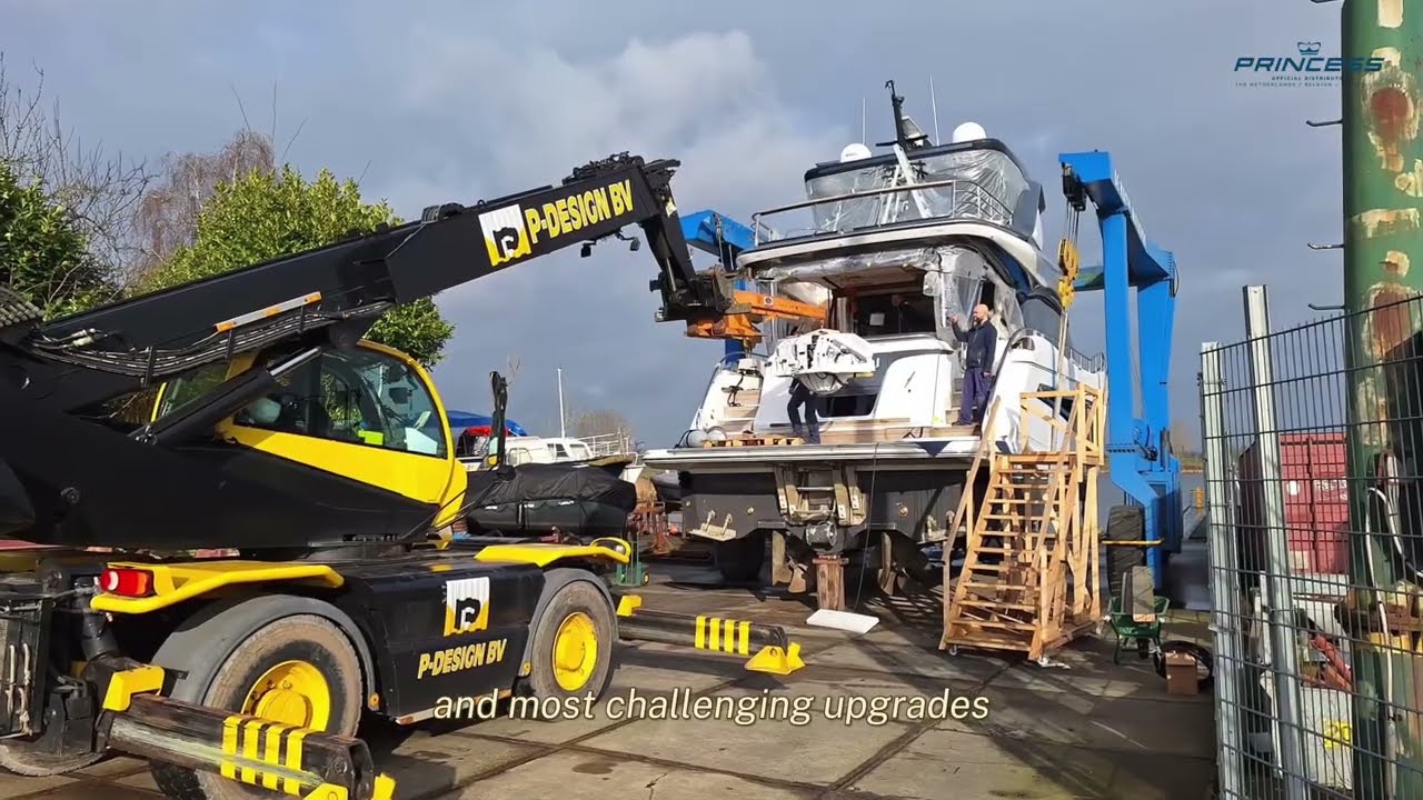 How we built the most fully optioned Princess Y72 in the world