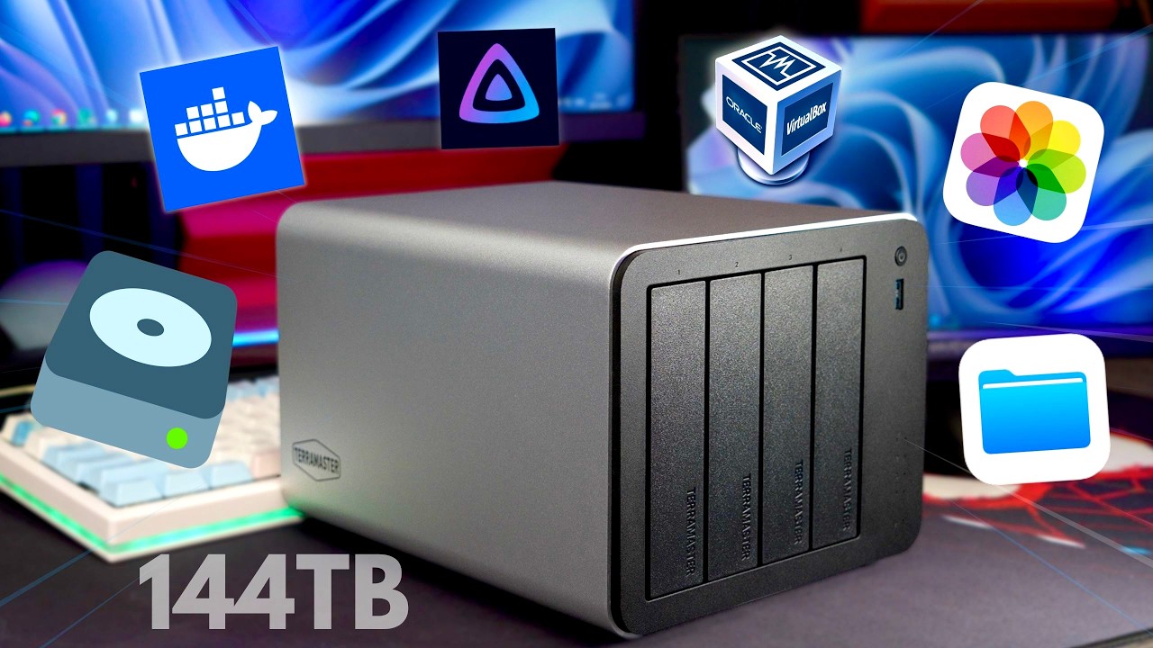 Crea tu NUBE GRATIS en CASA con un NAS | Terramaster F4-425 Plus