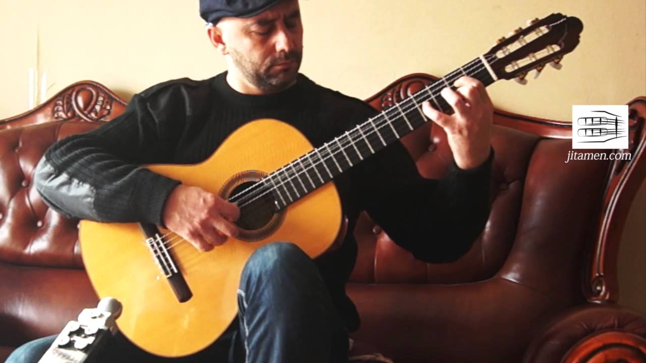 Alberto Cuellar 老多Brouwer Etude 6. Paco Santiago Marin Guitar