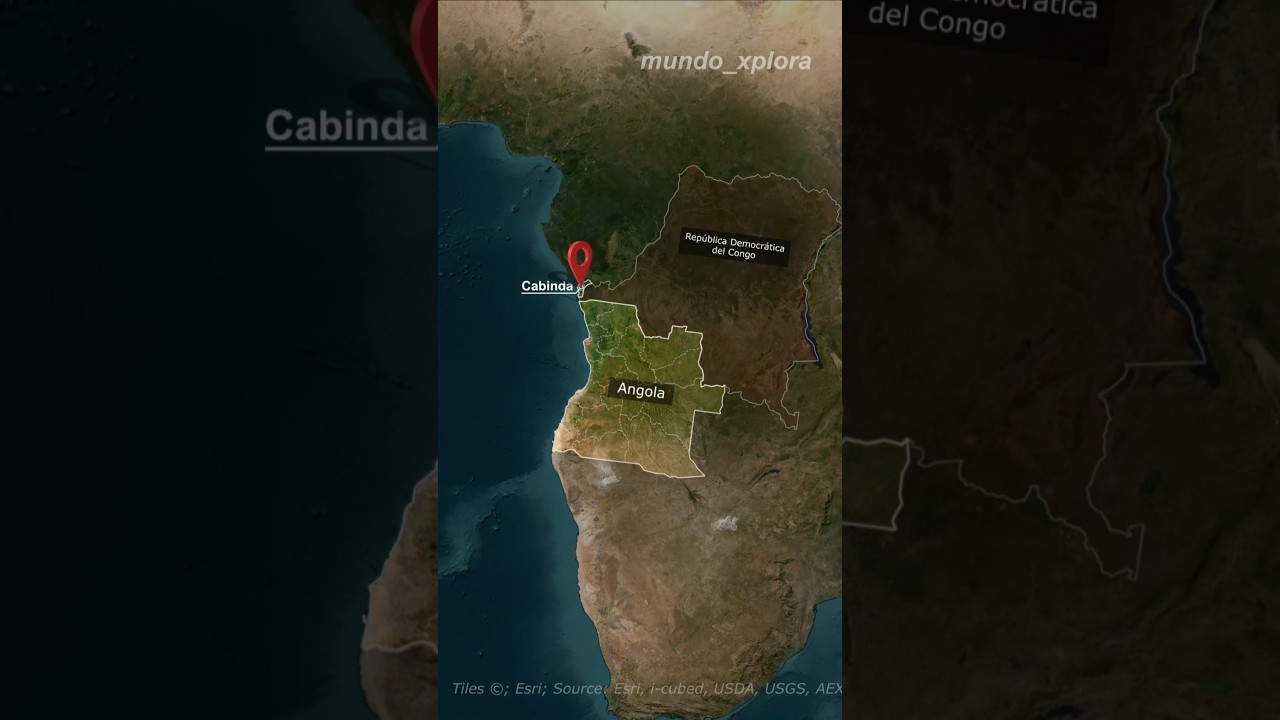 Cabinda, Angola #geograf&iacute;a #paisesdelmundo #geograf&iacute;a #africa