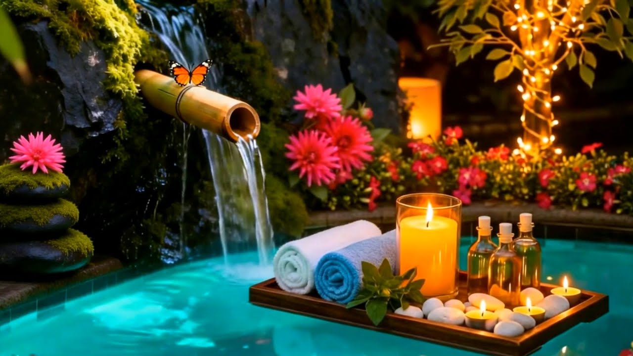 Whisper of Zen | Bamboo Water Spa Music for Inner Peace”