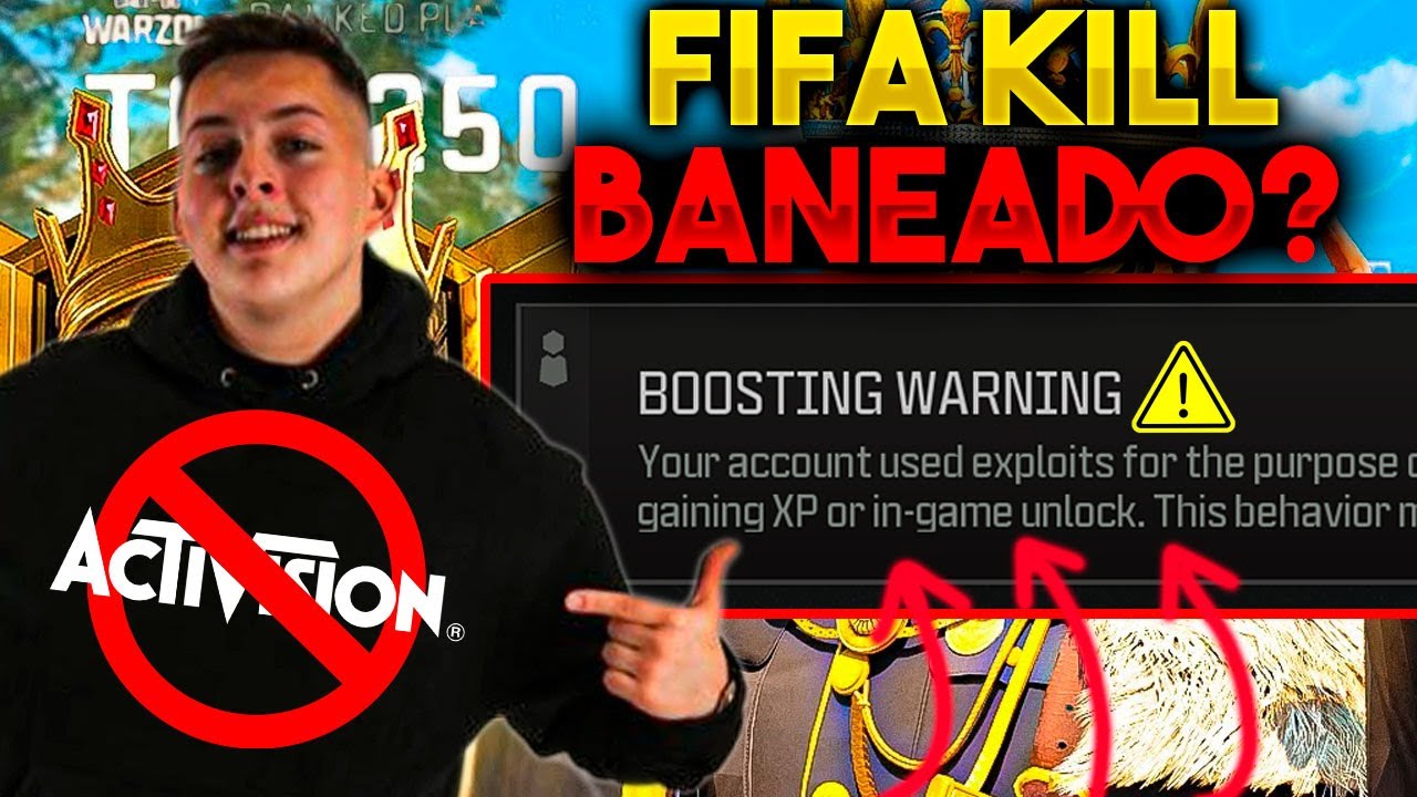 FIFAKILL en PROBLEMAS❗❗  RECIBE una PENALIZACION en WARZONE