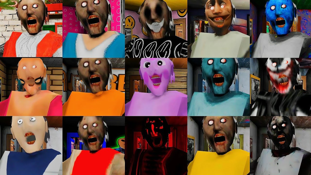 Granny V1.8 All Latest Mods Jumpscare Battle Of Granny Compilation # 5