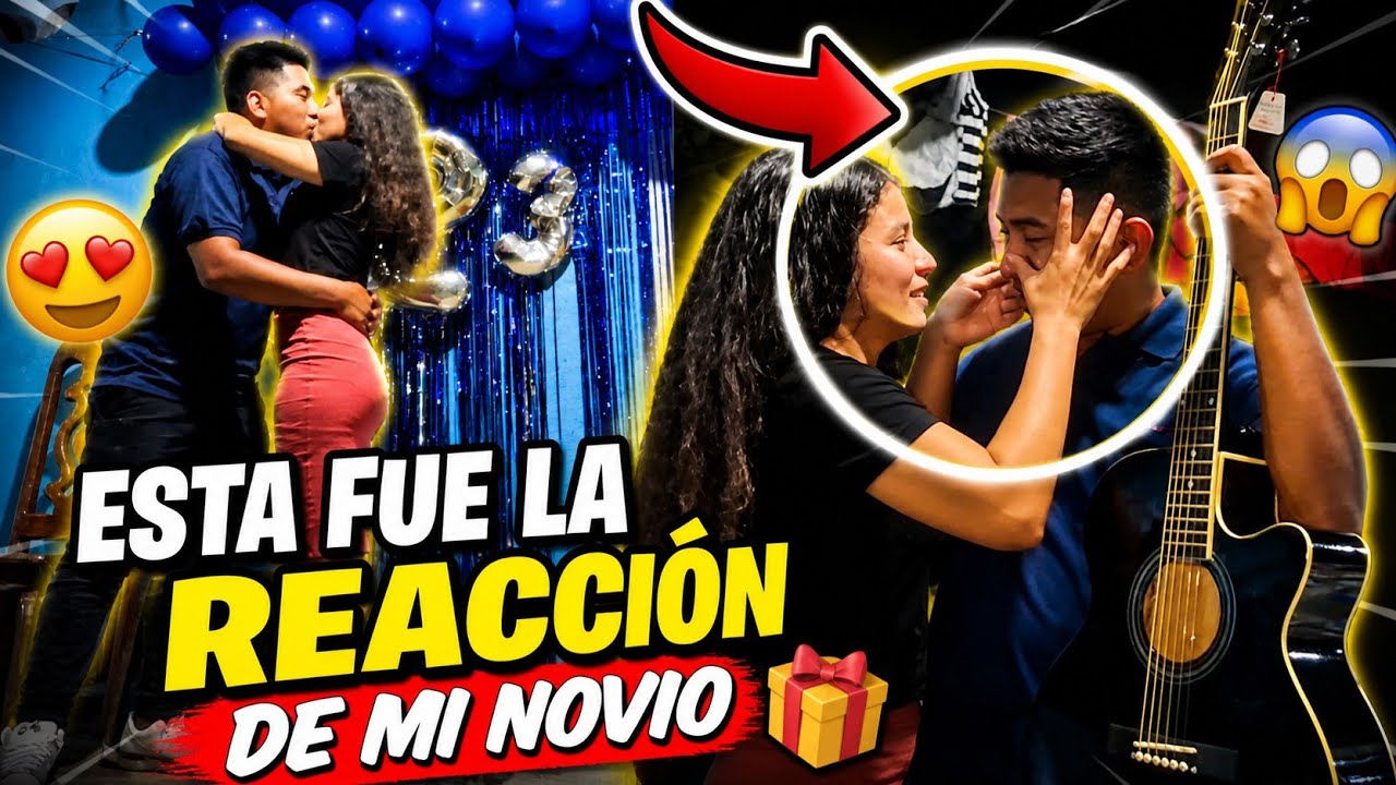 Mi Novio No Podía Creerlo😱 Empezó A LIorar De La Emoción Al Ver Su Guitarra Nueva😭