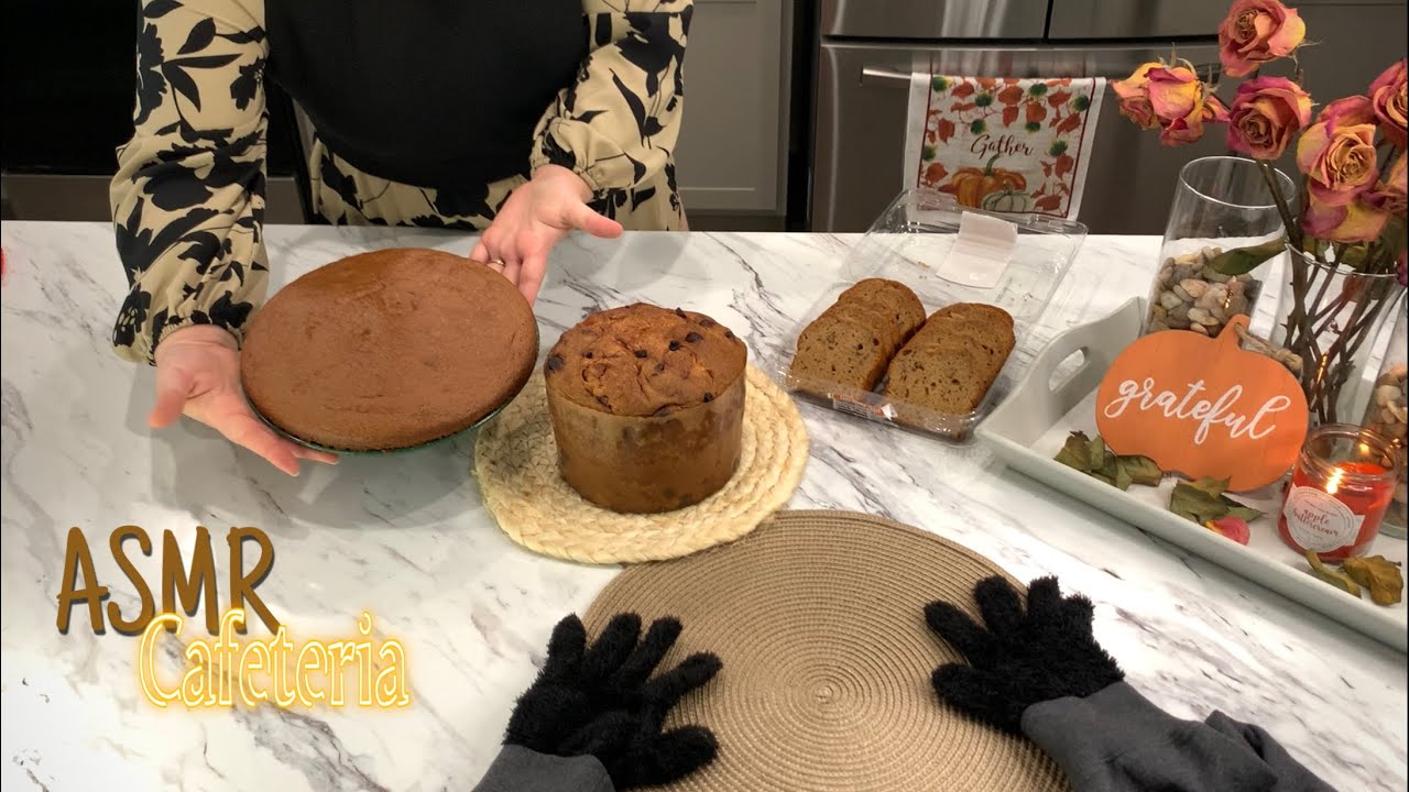 ASMR Cafeteria en Otoño 🍂🥧 Soft Spoken