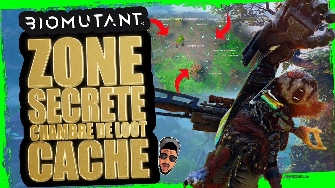 BIOMUTANT - CL&Eacute;S ET PORTES SECR&Egrave;TE LOCALISATION DU LOOT CACH&Eacute; - GUIDE