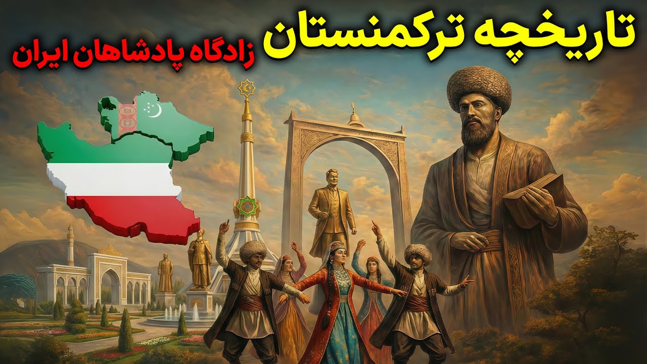 تاریخچه ترکمنستان: از مرو باستانی تا عشق‌آباد امروز | از اشکانیان و سامانیان تا سلجوقیان