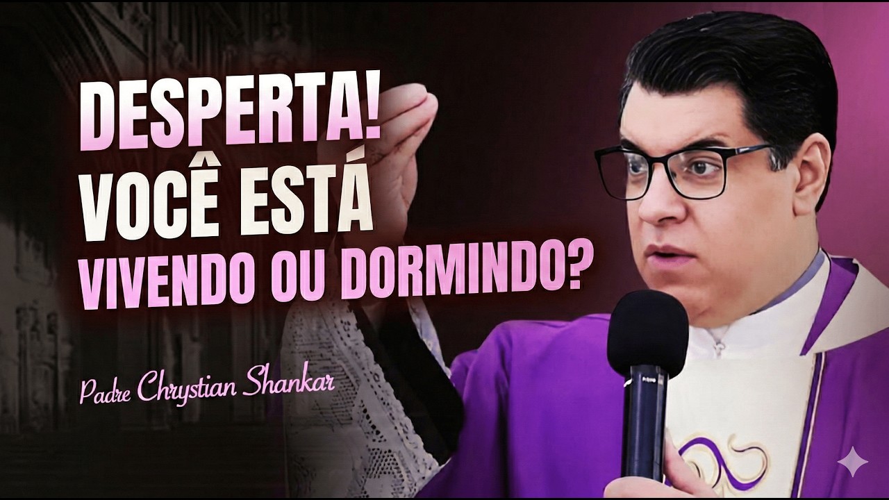 DESPERTA Você Está Vivendo ou Dormindo? 🚨Pe Chrystian