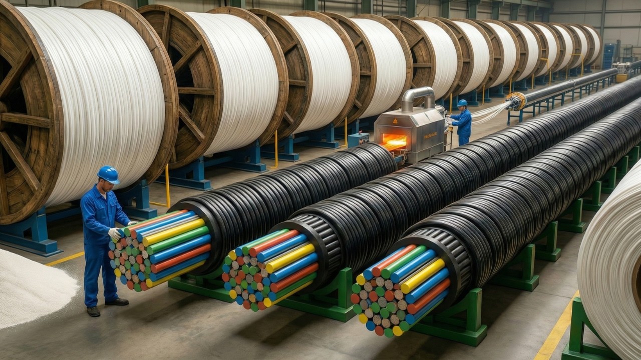 You Won't Believe How Fast Sand Turns Into Internet: Inside a Modern Factory