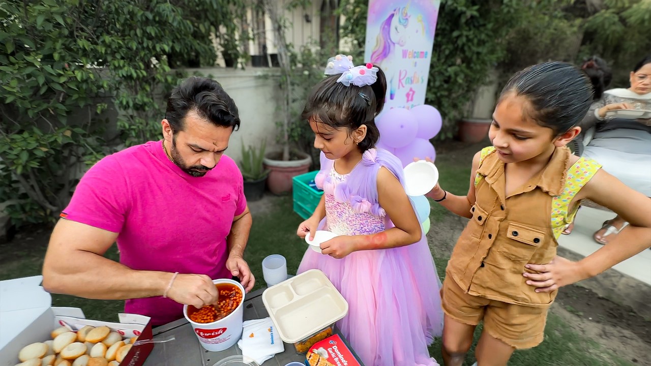 My Wife's Planning for Rashi's 7th Birthday !!