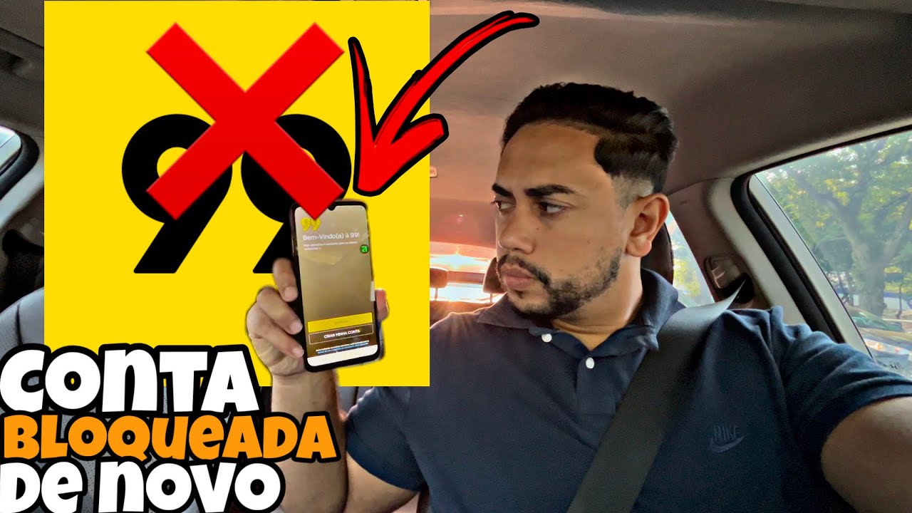 99 BLOQUEOU MINHA CONTA (DE NOVO)😡 Fui na sede entender
