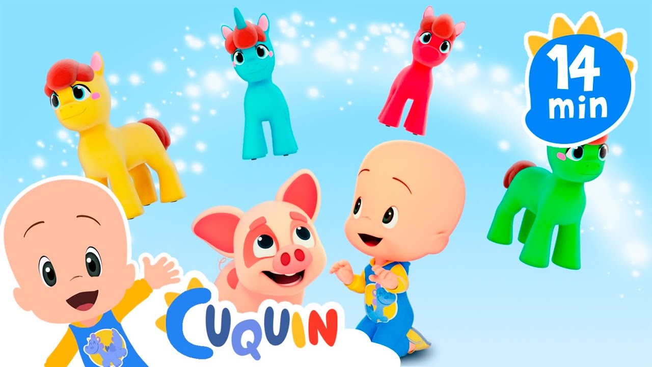 Plasticina + Mochipanda = Ponies | Aventuras educativas de Cuquin