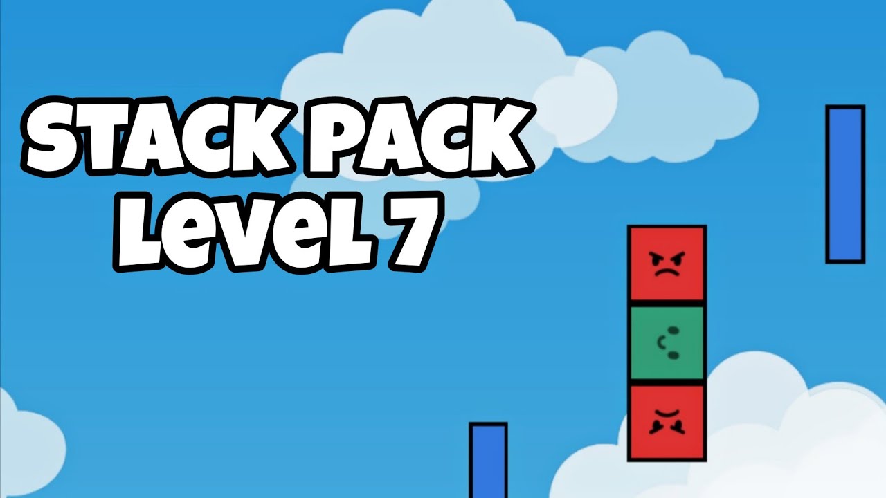 Как пройти 7 уровень Stack Pack в Pop and Drop Roblox | stack pack