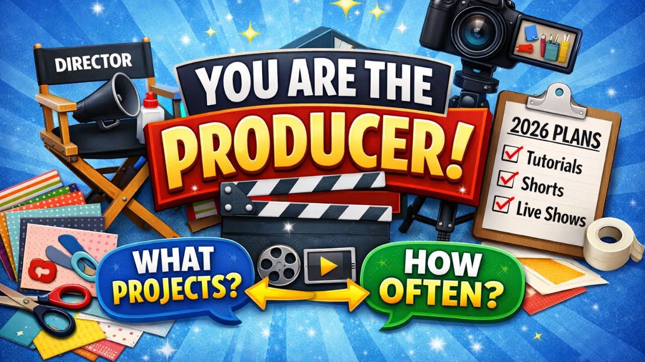 You get to plan 2026! FOR ME!