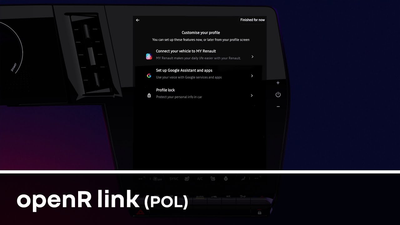 procedura konfiguracji w systemie openR link