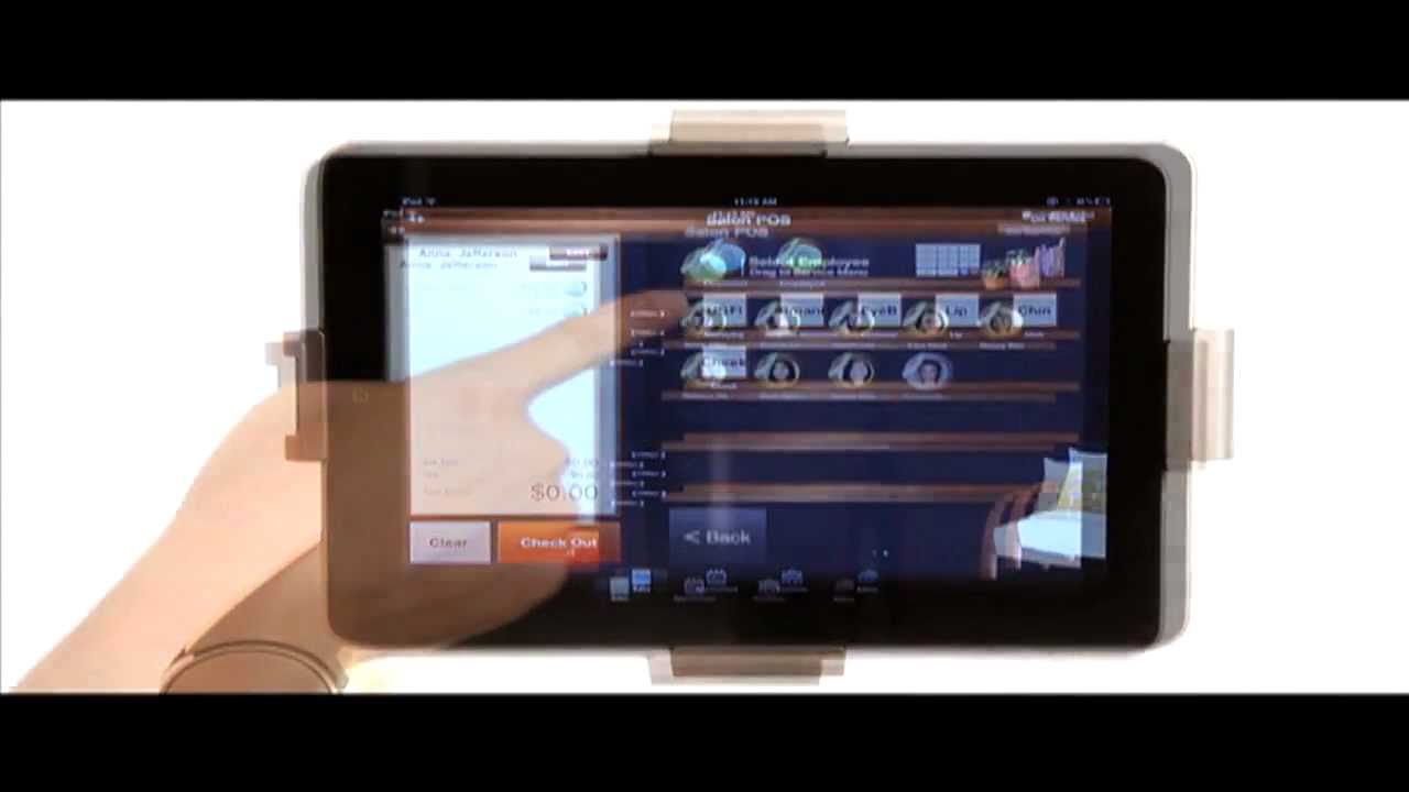 SalonPOS, Salon Management App on iPad, introduced by Digital Right Brain
