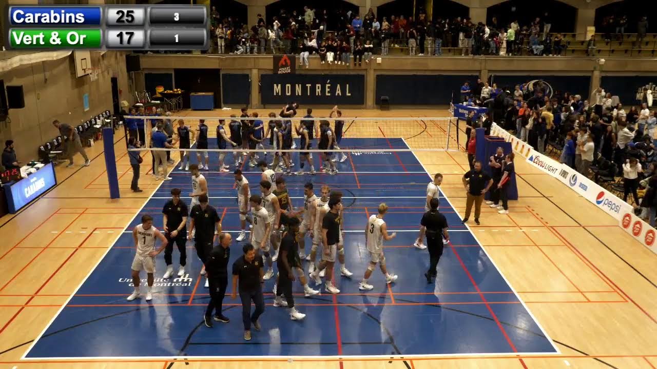 Volleyball programme double contre Sherbrooke