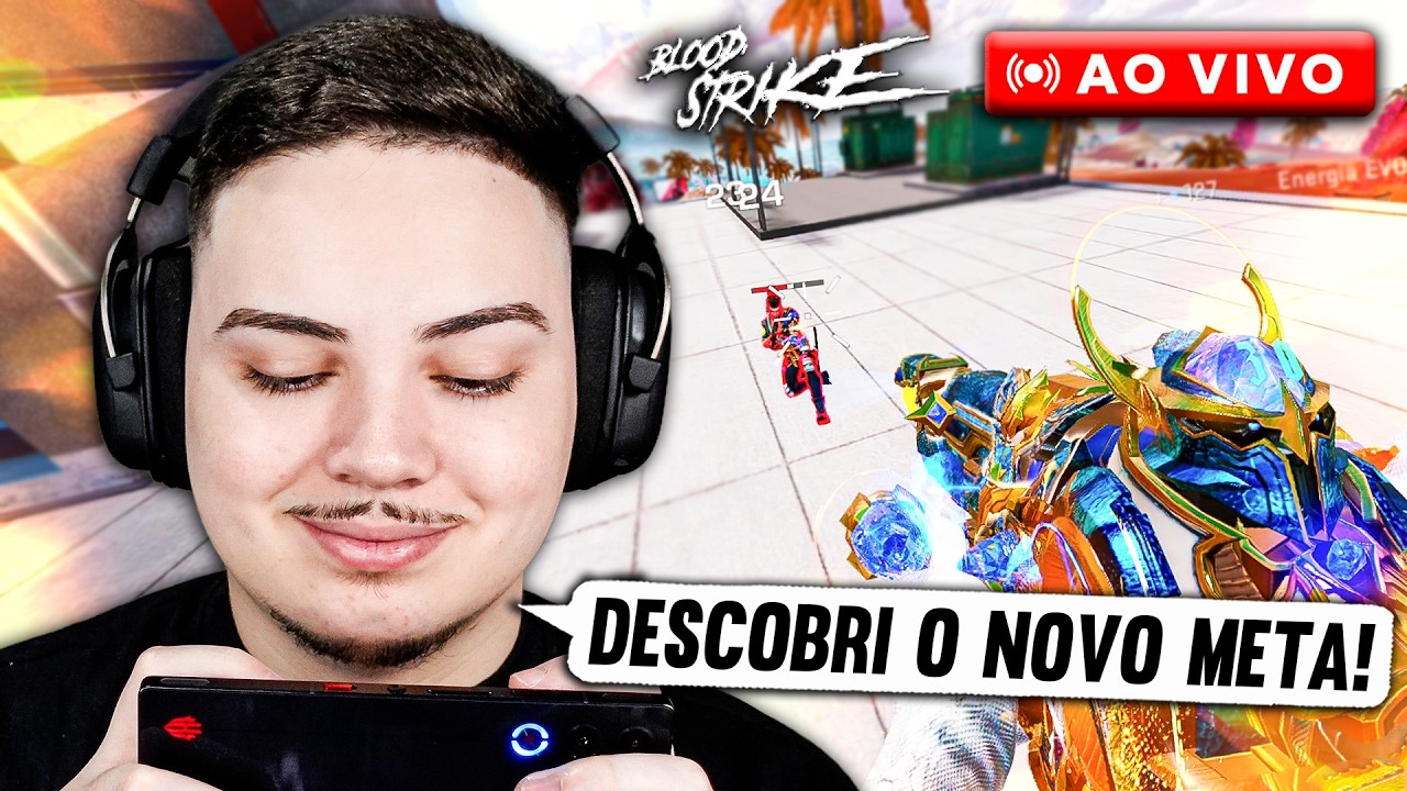 🔴EU DESCOBRI o NOVO META do BLOOD STRIKE 🔥 (Está muito roubada esse meta!)