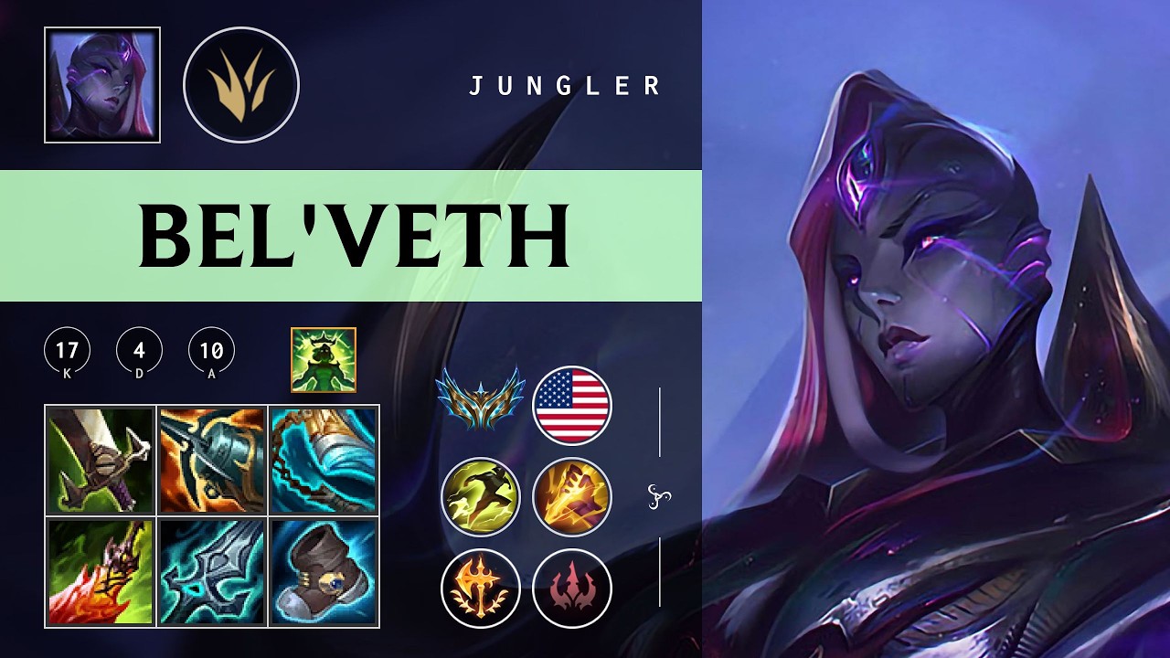 Bel'Veth Jungle vs Fiddlesticks - NA Challenger Patch 26.05