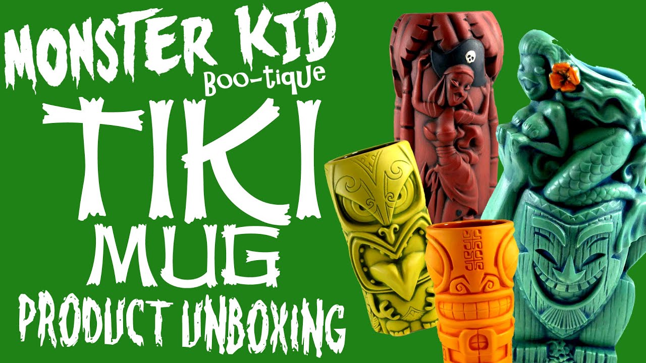 Tiki Mug Product Unboxing - Tiki Farm Looky Leia, Marooned Mutineer, Mow Mow, Marqool