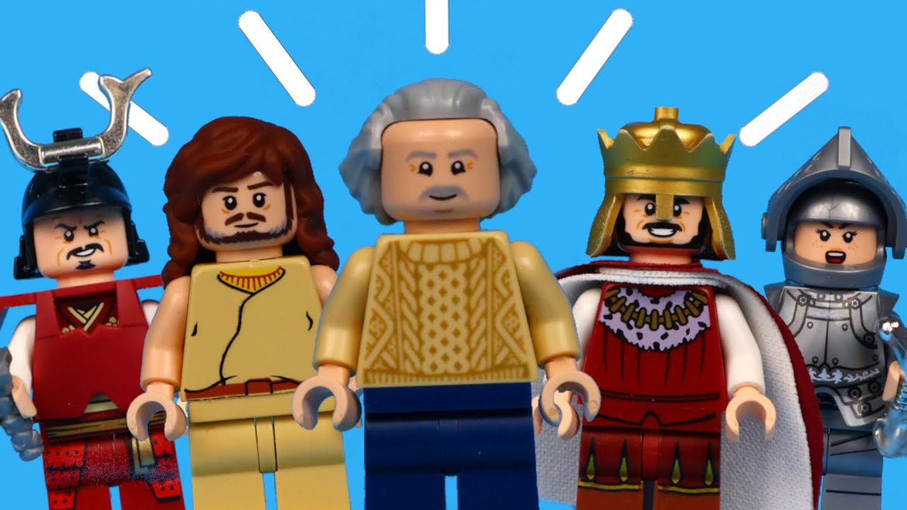 ZROBIŁEM 100 NAJSŁYNNIEJSZYCH POSTACI W HISTORII Z LEGO