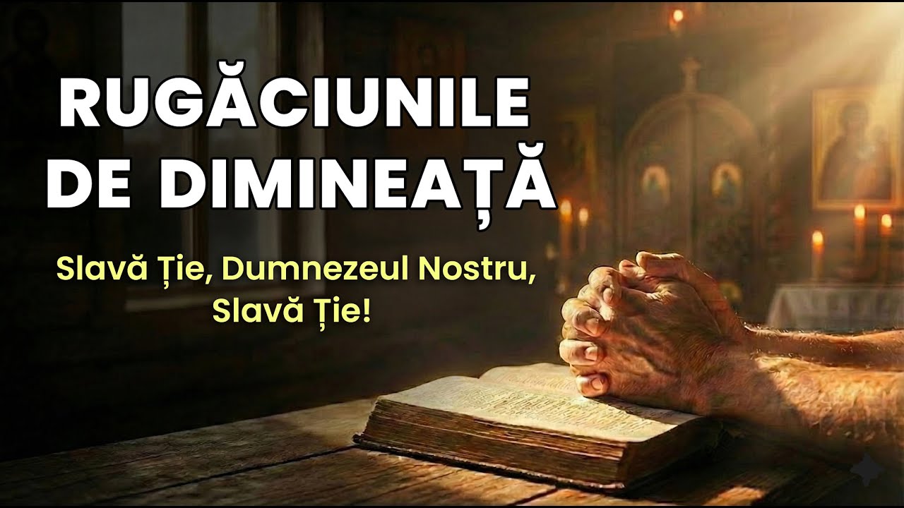 Rugaciunile de Dimineata - SCRISE si CITITE [Toate Rugaciunile ce Trebuie Spuse la Trezire]
