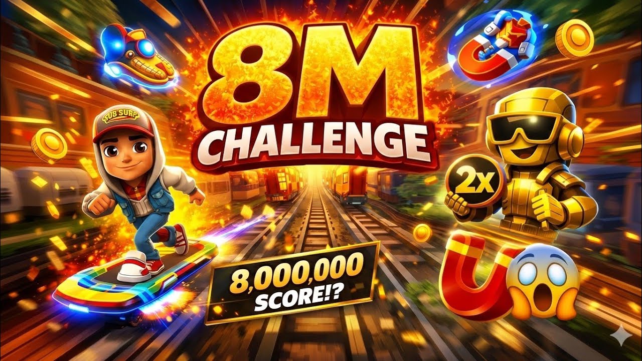 CANLI 🔴 7M SKOR CHALLENGE 🔴 SUBWAY SURFERS #shortsfeed #subwaysurfers