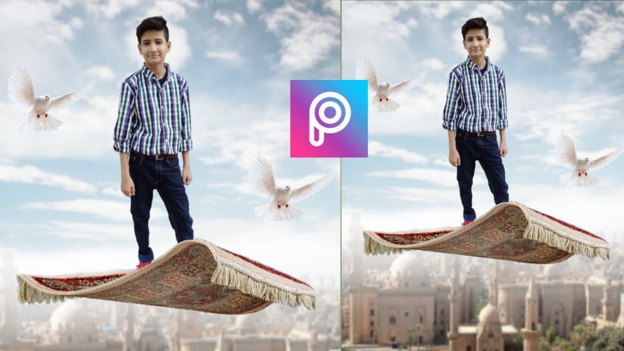 PicsArt aladdin,s magical carpet PicsArt new concpt photo editing | A.W Creation