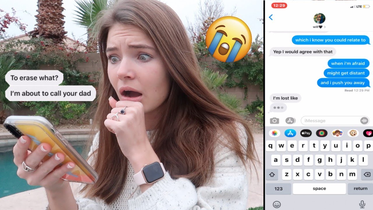 LYRIC PRANK ON BOYFRIEND! *HE BELIEVED IT*