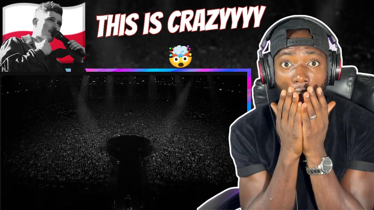 First Time REACTION to Dawid Podsiadlo - Nieznajomy (na żywo z PGE Narodowego, 28.09.2019) EPIC!